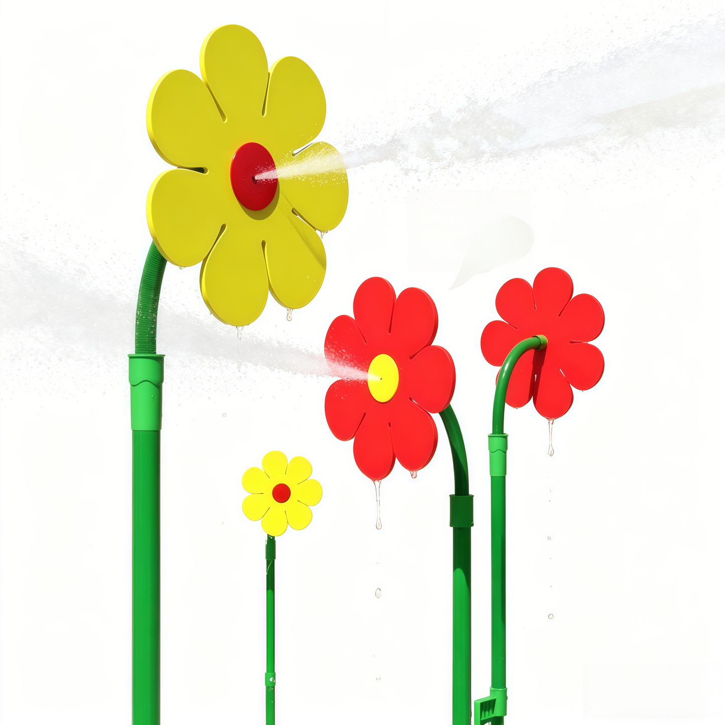 PawSplash Sunflower Sprinkler — Interactive Outdoor Dog Toy